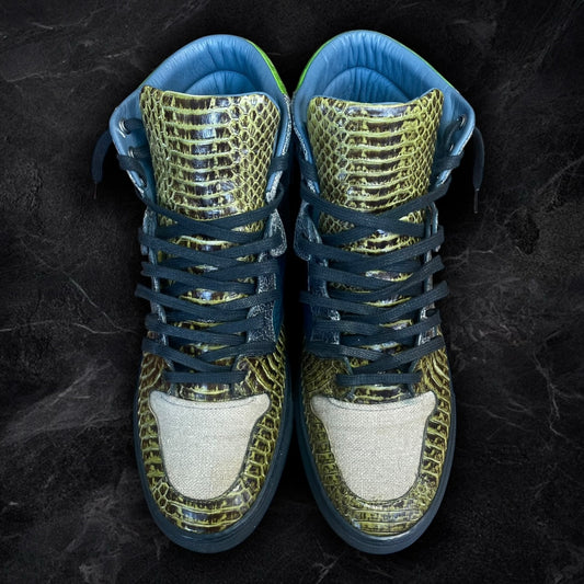 Balenciaga “SnakeSkin” High Tops