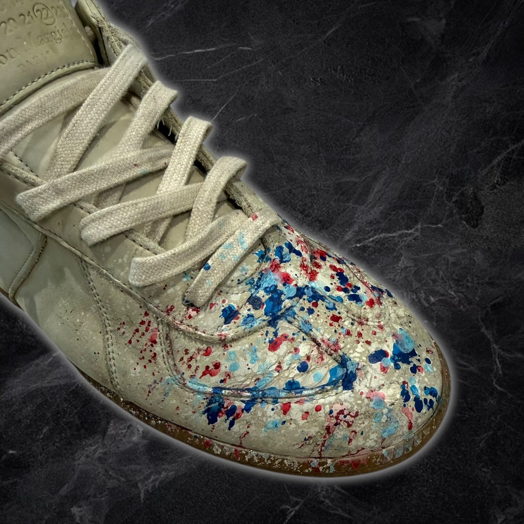 2017 Maison Margiela GAT “Paint Splatter” (Cream)