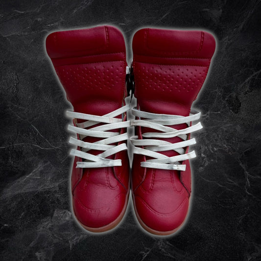 S/S09 Maison Margiela x H&M “Trompe l’œil high-top sneakers” (Red)