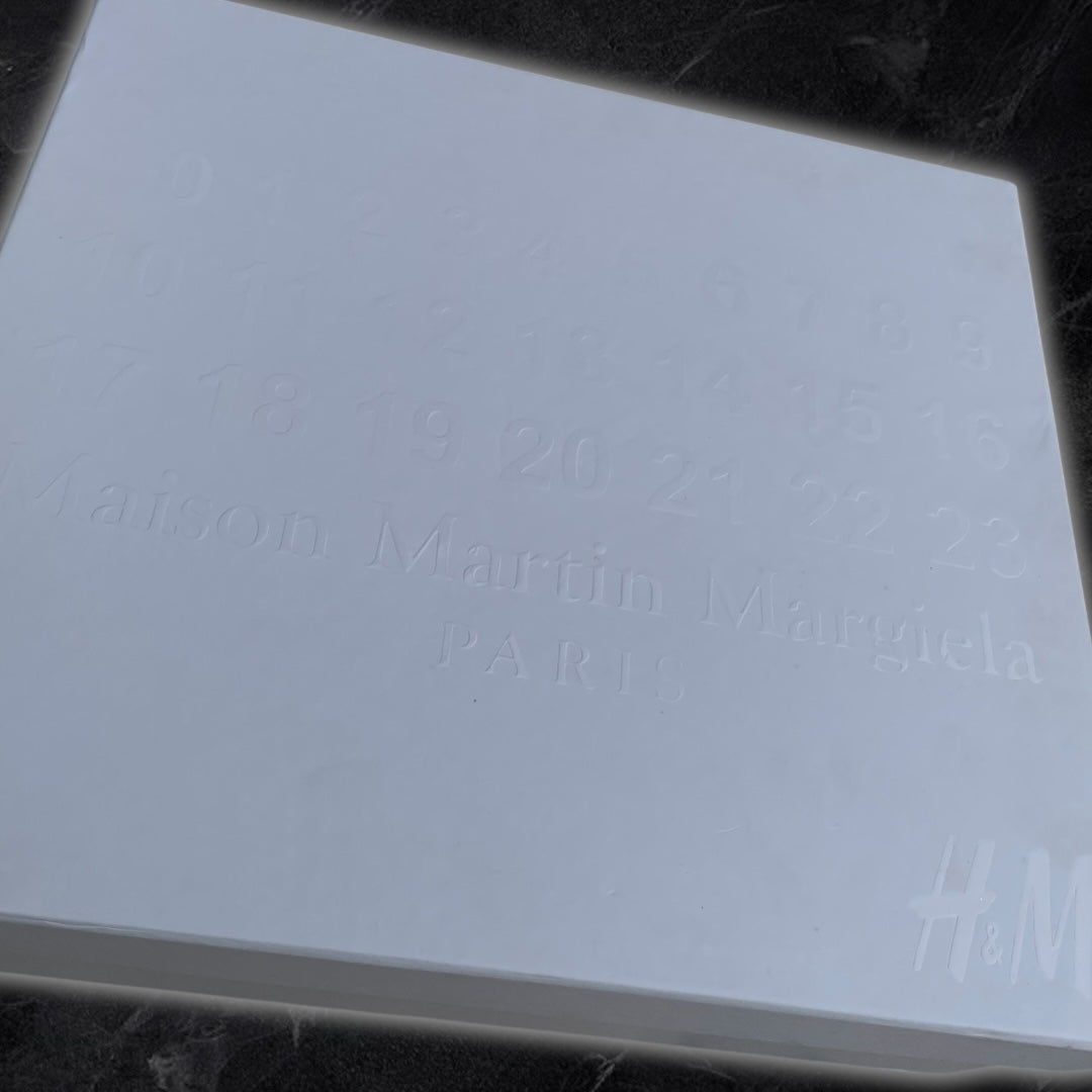 S/S09 Maison Margiela x H&M “Trompe l'œil high-top sneakers” (Wwhite)